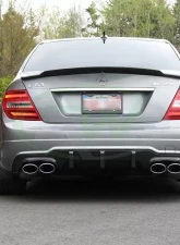 RW Carbon Big Fin Carbon Fiber Diffuser Mercedes-Benz C63 AMG 2012-2015                                     - mercw20409 - Image 3