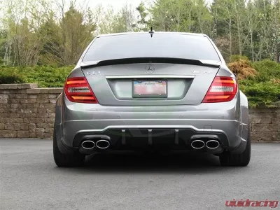 RW Carbon Big Fin Carbon Fiber Diffuser Mercedes-Benz C63 AMG 2012-2015 - mercw20409