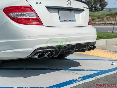 RW Carbon Arkym Style Carbon Fiber Diffuser Mercedes-Benz C63 2008-2011 - mercw20418