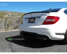 RW Carbon AMG Style CF Trunk Spoiler Mercedes-Benz W204 Coupe 2008-2014