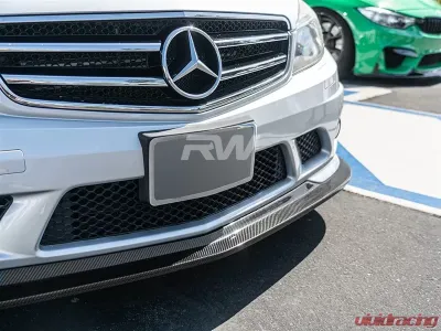 RW Carbon Arkym Style CF Front Lip Mercedes-Benz C63 AMG W204 2008-2011 - mercw20437