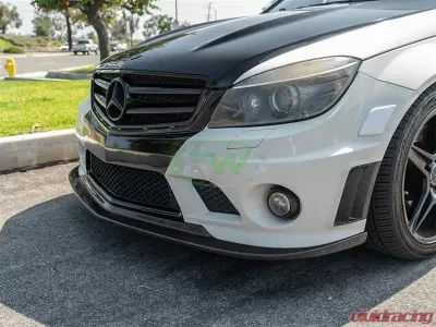 RW Carbon Arkym Style CF Front Lip Mercedes-Benz C63 AMG W204 2008-2011 - mercw20437