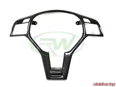 RW Carbon Fiber Steering Wheel Trim Mercedes-Benz W176 | W246 | X204 2011-2020 - mercw20439