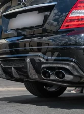 RW Carbon DTM Carbon Fiber Rear Diffuser Mercedes-Benz W204 C63 AMG 2012-2015                                     - mercw20440 - Image 6