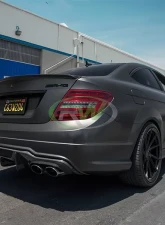 RW Carbon DTM Carbon Fiber Rear Diffuser Mercedes-Benz W204 C63 AMG 2012-2015                                     - mercw20440 - Image 3