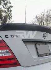 RW Carbon DTM Style CF Trunk Spoiler Mercedes-Benz W204 Coupe 2012-2014                                     - mercw20441 - Image 6