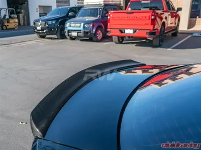 RW Carbon DTM Style CF Trunk Spoiler Mercedes-Benz W204 Coupe 2012-2014 - mercw20441