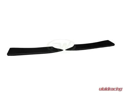 RW Carbon Fiber Rear Bumper Splitters Mercedes-Benz W204 2008-2011 - mercw20442