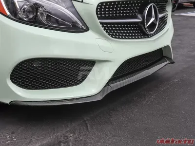 RW Carbon Fiber Front Lip Spoiler Mercedes-Benz W205 2015-2018 - mercw20503