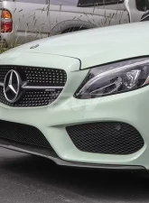 RW Carbon Fiber Front Lip Spoiler Mercedes-Benz W205 2015-2018                                     - mercw20503 - Image 4