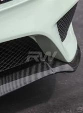 RW Carbon Fiber Front Lip Spoiler Mercedes-Benz W205 2015-2018                                     - mercw20503 - Image 5