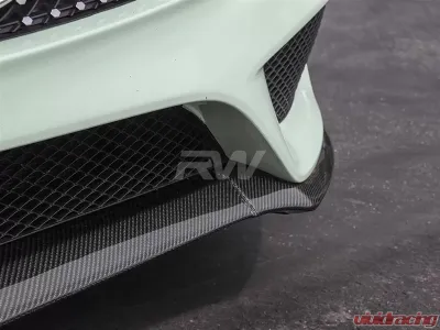 RW Carbon Fiber Front Lip Spoiler Mercedes-Benz W205 2015-2018 - mercw20503