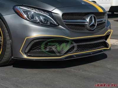 RW Carbon Fiber Front Trim Mercedes-Benz W205 C63 AMG 2015-2021 - mercw20510