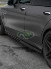RW Carbon GTX CF Side Skirt Extensions Mercedes-Benz W205 2015-2021                                     - mercw20511 - Image 3