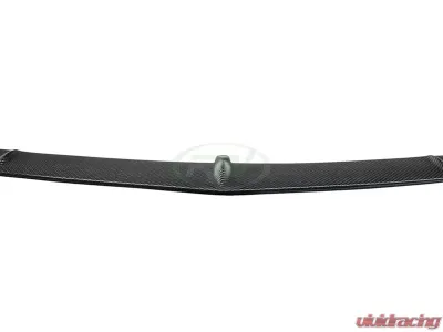 RW Carbon Edition 1 Style CF Front Lip w/ SLiPLO Anti-Scrape Kit Mercedes-Benz W205 C63 | C63S 2015-2021 - mercw20514-1