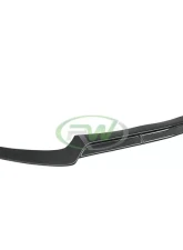 RW Carbon BRS Style CF Front Lip Spoiler Mercedes-Benz W205 C Class 2015-2018                                     - mercw20515 - Image 6