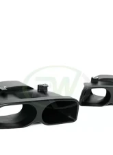 RW Carbon Aluminum Exhaust Tips Mercedes-Benz W205 | W212 2014-2018                                     - mercw20516 - Image 6