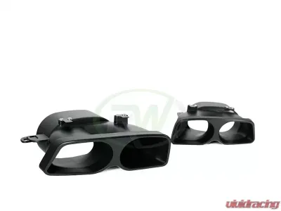 RW Carbon Aluminum Exhaust Tips Mercedes-Benz W205 | W212 2014-2018 - mercw20516