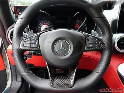 RW Carbon Fiber Steering Wheel Trim Mercedes-Benz AMG W205 | W213 | W218 2015-2021 - mercw20518