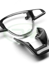 RW Carbon Fiber Steering Wheel Trim Mercedes-Benz AMG W205 | W213 | W218 2015-2021                                     - mercw20518 - Image 3