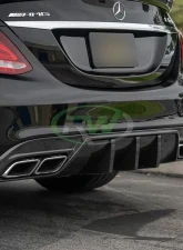 RW Carbon DTM CF Diffuser Mercedes-Benz W205 C63 | C63S AMG 2015-2018                                     - mercw20521 - Image 3