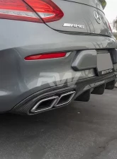 RW Carbon CF Diffuser Mercedes-Benz W205 C63 | C63S 2017-2018                                     - mercw20523 - Image 3