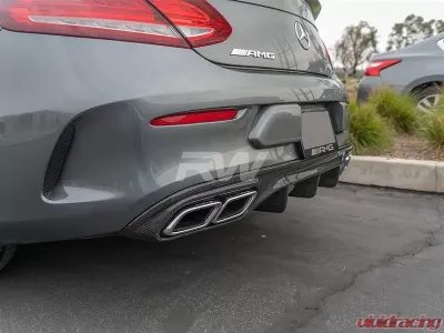 RW Carbon CF Diffuser Mercedes-Benz W205 C63 | C63S 2017-2018 - mercw20523