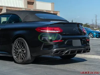 RW Carbon ED1 Style CF Diffuser Mercedes-Benz W205 C Class 2017-2018 - mercw20528