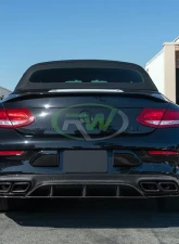 RW Carbon ED1 Style CF Diffuser Mercedes-Benz W205 C Class 2017-2018                                     - mercw20528 - Image 2
