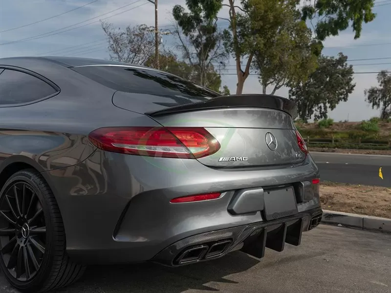 RW Carbon GTX CF Trunk Spoiler Mercedes-Benz W205 Coupe 2017-2021 - mercw20529