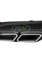 RW Carbon Rear Diffuser Conversion Kit for C Class Mercedes-Benz C63 2015-2021                                     - mercw20532 - Image 2