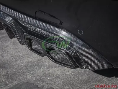 RW Carbon Fiber Exhaust Tips Mercedes-Benz W205 | W212 2014-2021 - mercw20533