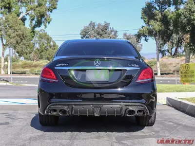 RW Carbon Fiber Exhaust Tips Mercedes-Benz W205 | W212 2014-2021 - mercw20533