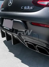 RW Carbon DTM CF Diffuser Mercedes-Benz W205 C63 | C63S Coupe 2019-2021                                     - mercw20540 - Image 6