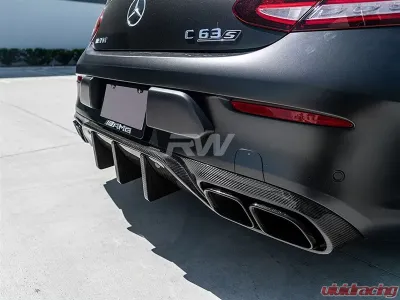 RW Carbon DTM CF Diffuser Mercedes-Benz W205 C63 | C63S Coupe 2019-2021 - mercw20540
