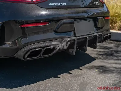 RW Carbon DTM CF Diffuser Mercedes-Benz W205 C63 | C63S Coupe 2019-2021 - mercw20540
