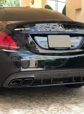 RW Carbon CF Diffuser Mercedes-Benz W205 C63 | C63S Sedan 2019-2021                                     - mercw20543 - Image 3