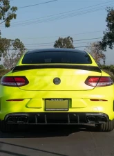RW Carbon Black Polished Exhaust Tips Polished Chrome Mercedes-Benz W205 C63 | C63S 2015-2021                                     - mercw20546-2 - Image 3
