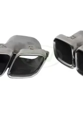 RW Carbon Facelift Style Conversion Kit Diffuser Regular Chrome Mercedes-Benz W205 2015-2022                                     - mercw20548-c - Image 4