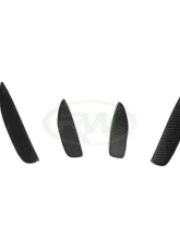 RW Carbon Fiber Canards w/ 3M Tape Mercedes-Benz W205 C63 | C63S 2015-2021                                     - mercw20559-1 - Image 4