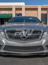 RW Carbon Godhand Style Carbon Fiber Lip Spoiler w/ SLiPLO Anti-Scrape Kit Mercedes-Benz E350 | E550 2010-2013                                     - mercw21203-1 - Image 2