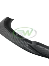 RW Carbon Godhand Style Carbon Fiber Lip Spoiler w/ SLiPLO Anti-Scrape Kit Mercedes-Benz E350 | E550 2010-2013                                     - mercw21203-1 - Image 6