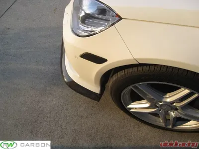 RW Carbon Carlsson Style Carbon Fiber Lip Spoiler Mercedes-Benz E350 | E550 2010-2013 - mercw21210
