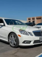 RW Carbon Fiber Side Skirt Extensions Mercedes-Benz W212 E63 AMG | E350 | E550 2010-2013                                     - mercw21218 - Image 3