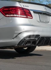 RW Carbon Facelift BRS Style CF Diffuser Carbon Fiber Tips Mercedes-Benz W212 E63 AMG 2014-2017                                     - mercw21219-2 - Image 2