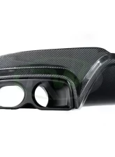 RW Carbon Facelift BRS Style CF Diffuser Carbon Fiber Tips Mercedes-Benz W212 E63 AMG 2014-2017                                     - mercw21219-2 - Image 5