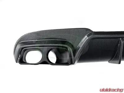 RW Carbon Facelift BRS Style CF Diffuser Carbon Fiber Tips Mercedes-Benz W212 E63 AMG 2014-2017 - mercw21219-2