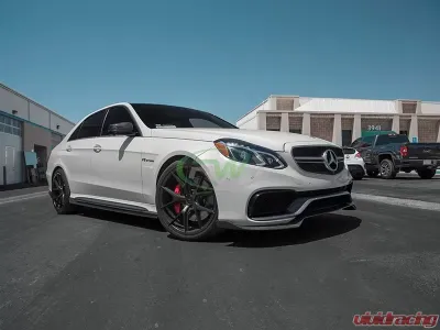 RW Carbon CF Side Skirt Extensions Mercedes-Benz W212 E63 | E63S 2014-2016 - mercw21220