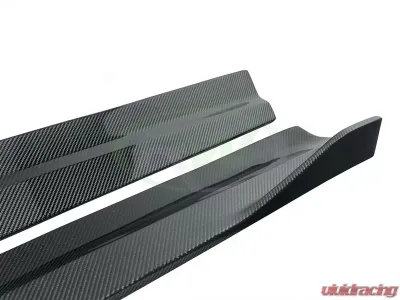 RW Carbon CF Side Skirt Extensions Mercedes-Benz W212 E63 | E63S 2014-2016 - mercw21220