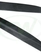 RW Carbon CF Rear Bumper Splitters Mercedes-Benz W212 E63 | E63S 2014-2016                                     - mercw21221 - Image 4
